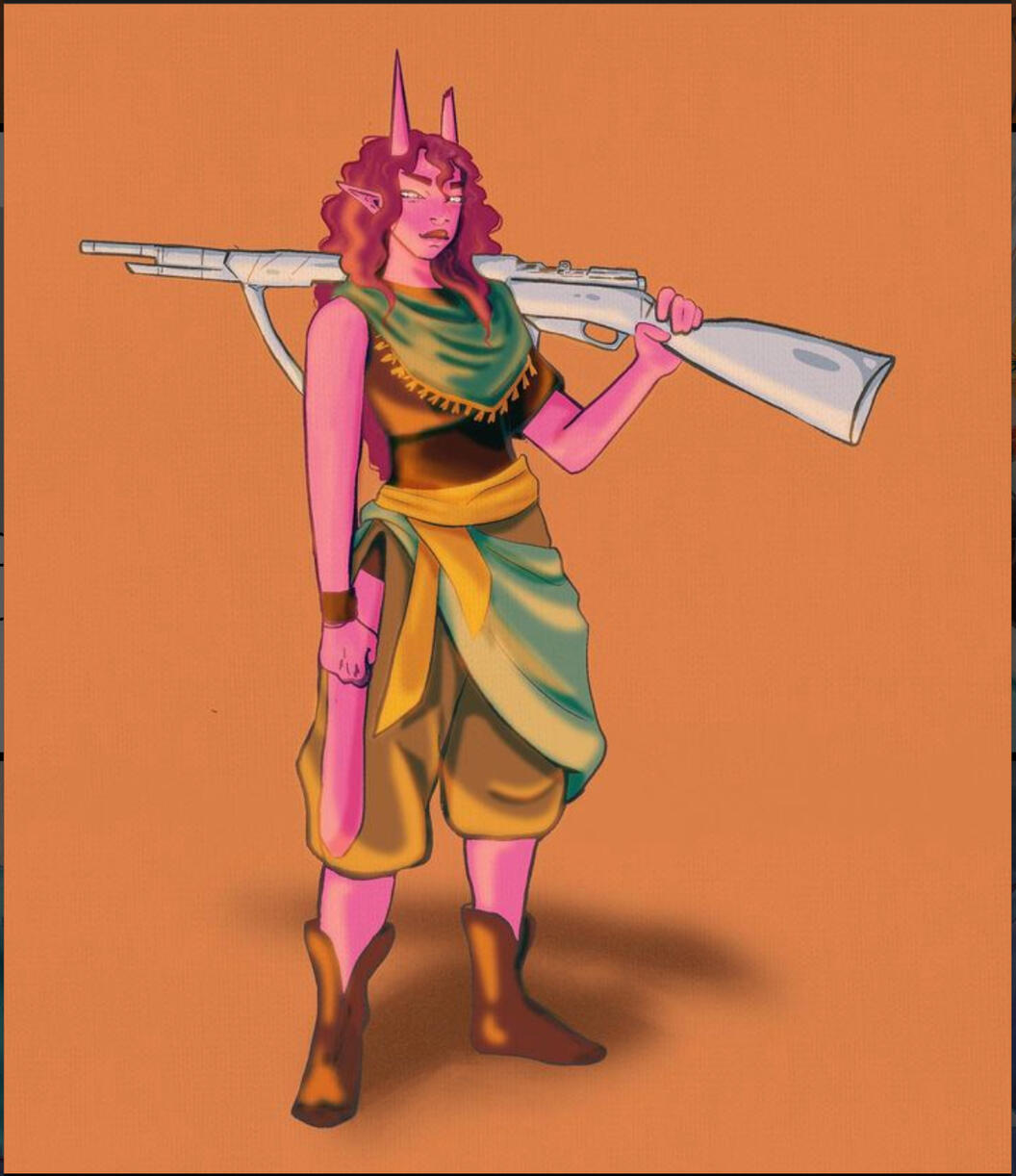 Tayni Star D&D Character